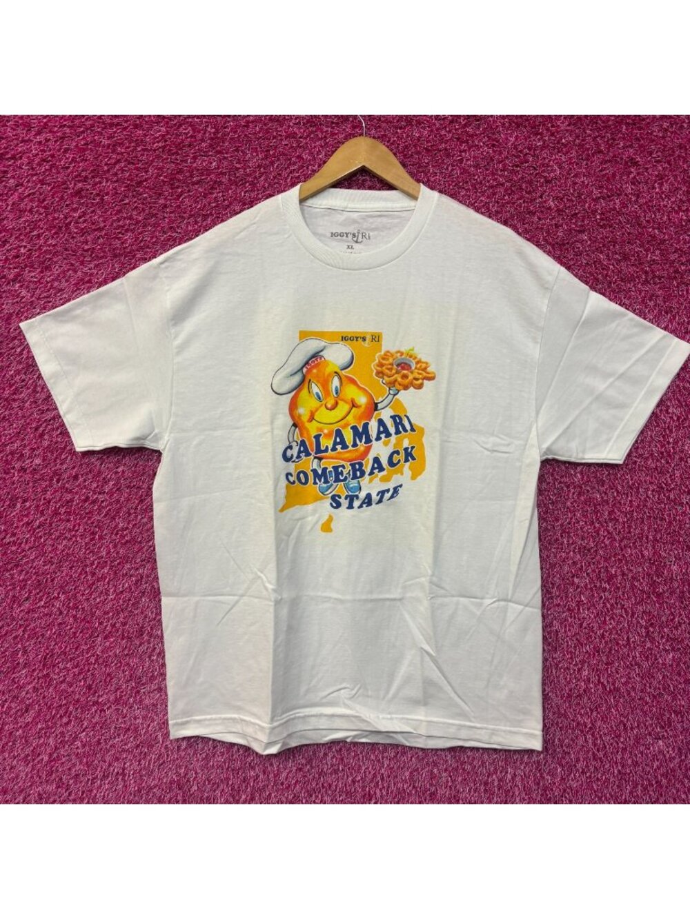 Doughboys IGGYs RI Calamari comeback state Tshirt size XL